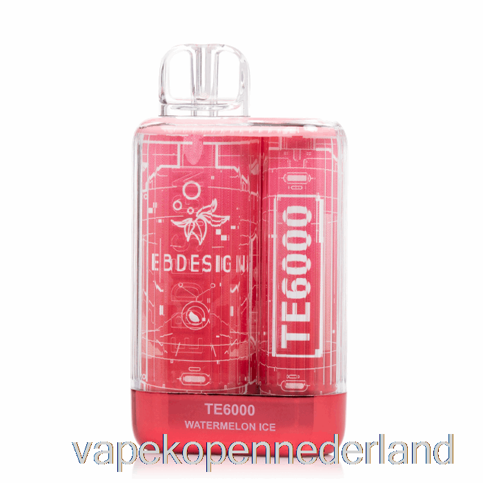 Vape Nederland Eb Te6000 Wegwerp Watermeloenijs